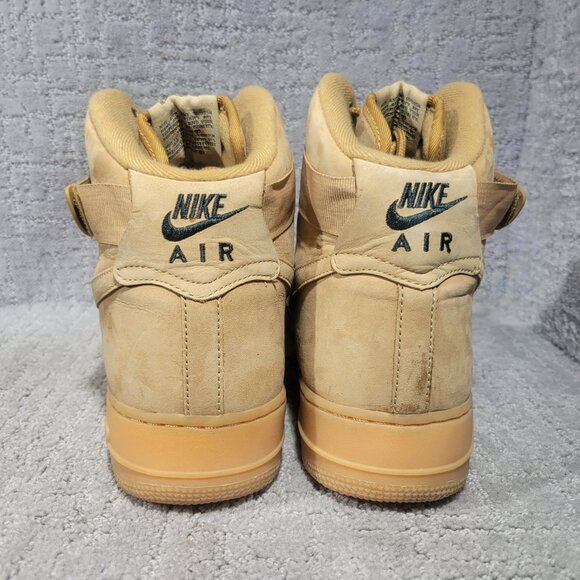 Nike Air Force 1 High '07 LV8 WB Men's Size US 12 Wheat Flax Sneaker 882096-200 - Picture 5 of 10